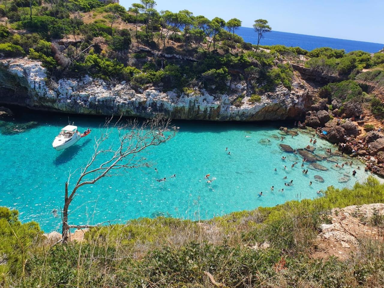 Casa Domingos Cales De Mallorca Exteriör bild